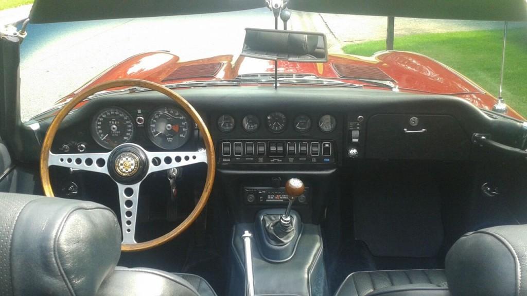 1970 Jaguar E-Type XKE Convertible 72 000 miles
