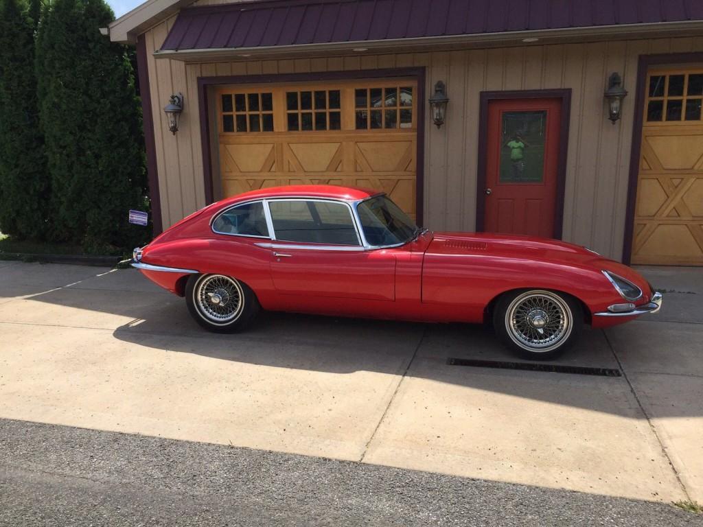 1967 Jaguar E-type XKE barn find