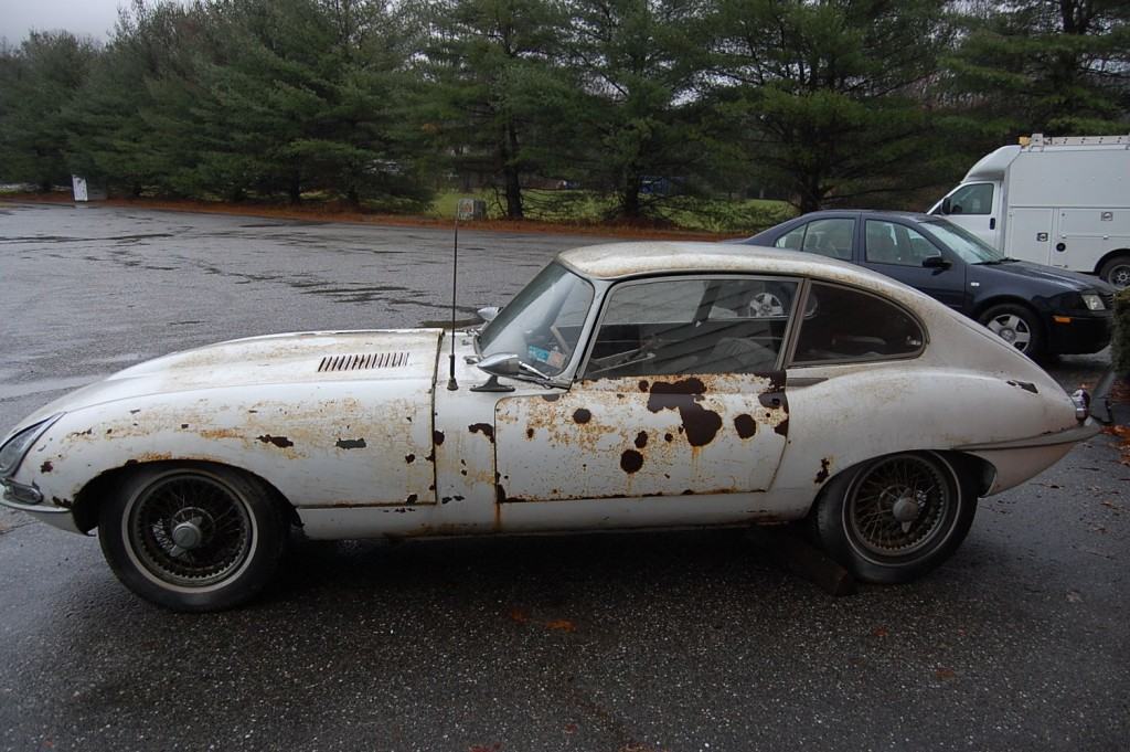 1967 Jaguar E Type Series1 Coupe 2+2,#’s Match 4 Speed Project Solid