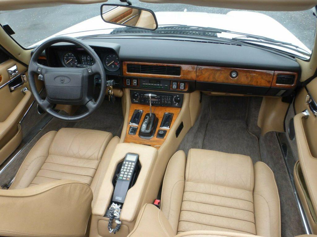 1990 Jaguar XJS V12 Convertible 5.3 Liter Low Miles