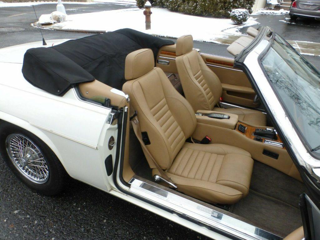 1990 Jaguar XJS V12 Convertible 5.3 Liter Low Miles