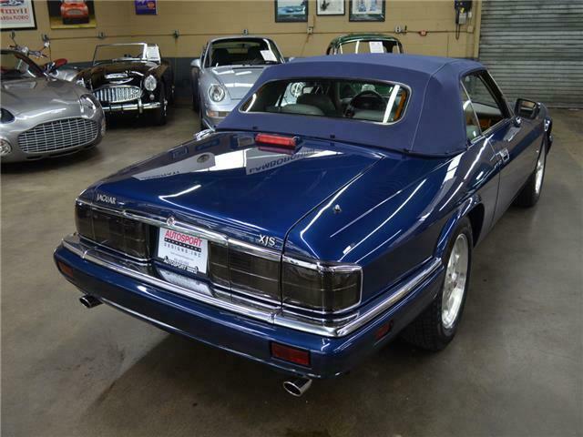 1995 Jaguar XJS Convertible 6 Cyllinder,blue/gray Only 42k Miles,collector Owned