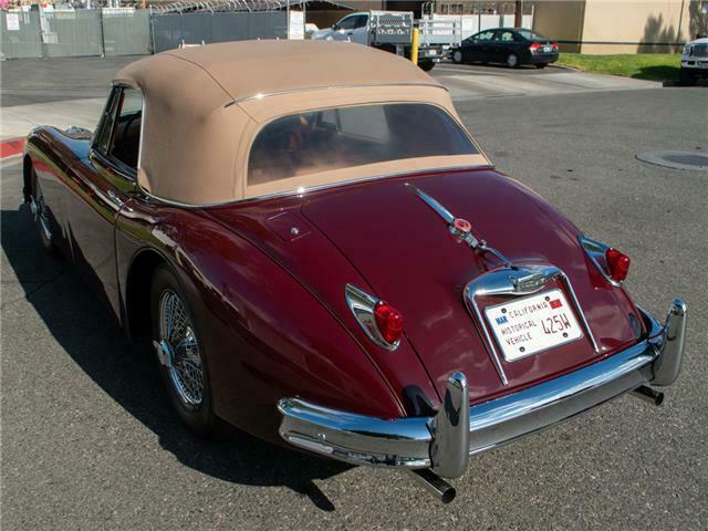 1958 Jaguar XK Convertible