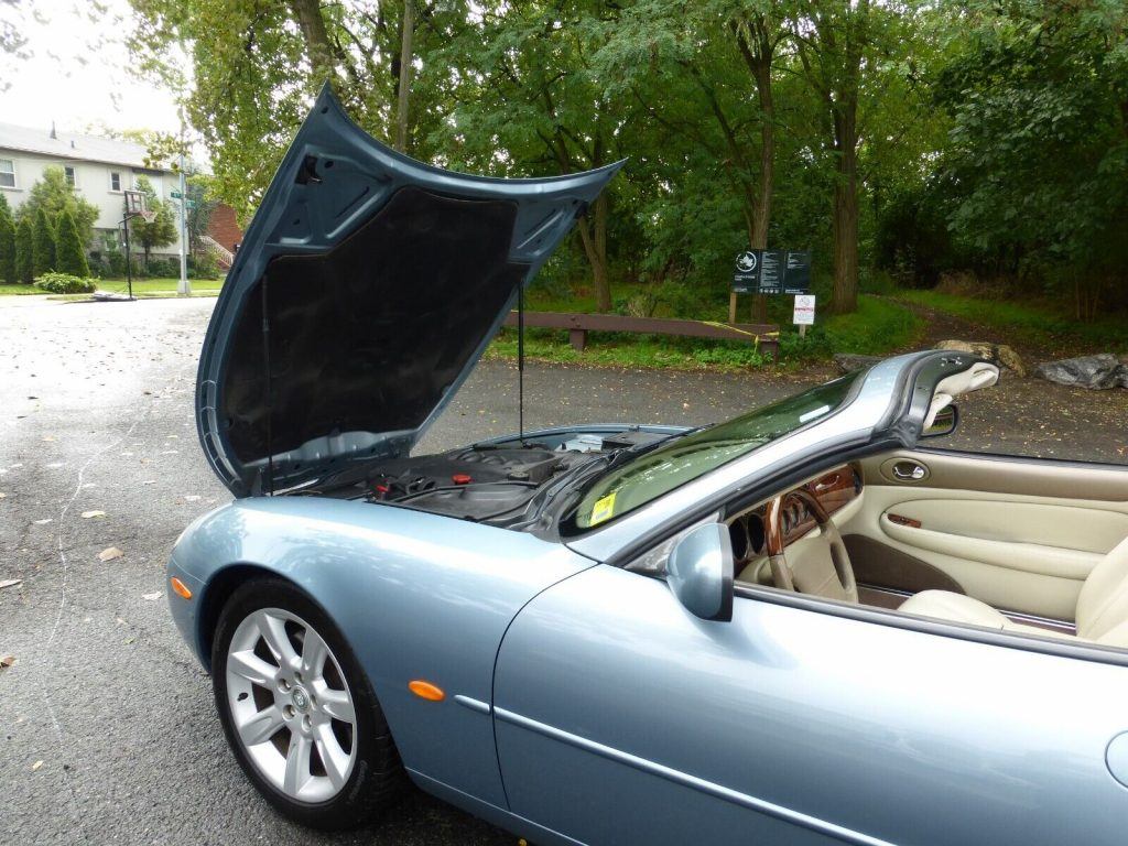 2003 Jaguar XK8 Convertible Frost Blue