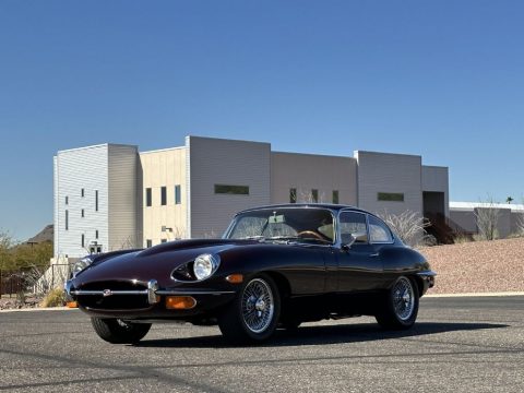 1969 Jaguar XKE / E-Type SII Coupe 65086 Miles Claret Burgundy for sale