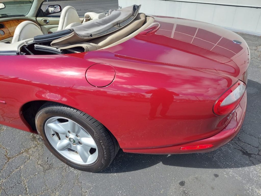 1998 Jaguar XK8 Convertible Red