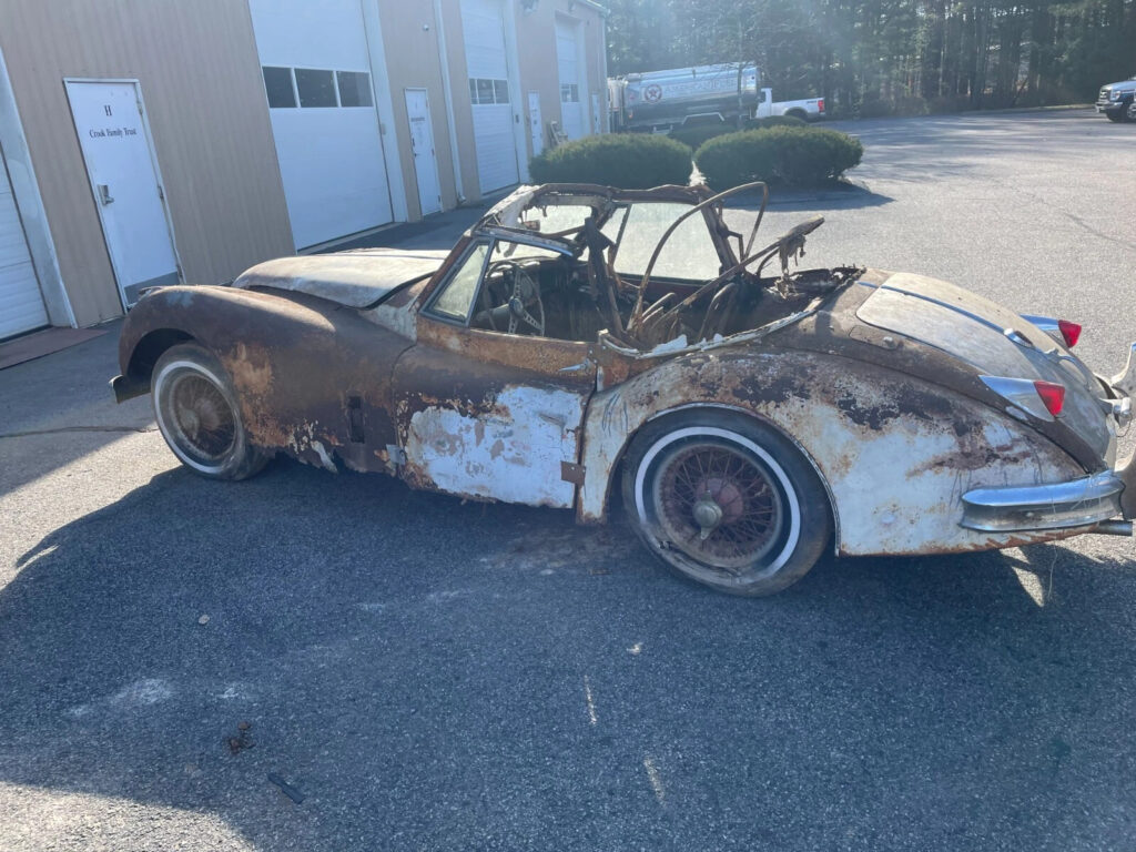 1955 Jaguar XK140MC Drop Head Coupe Convertible