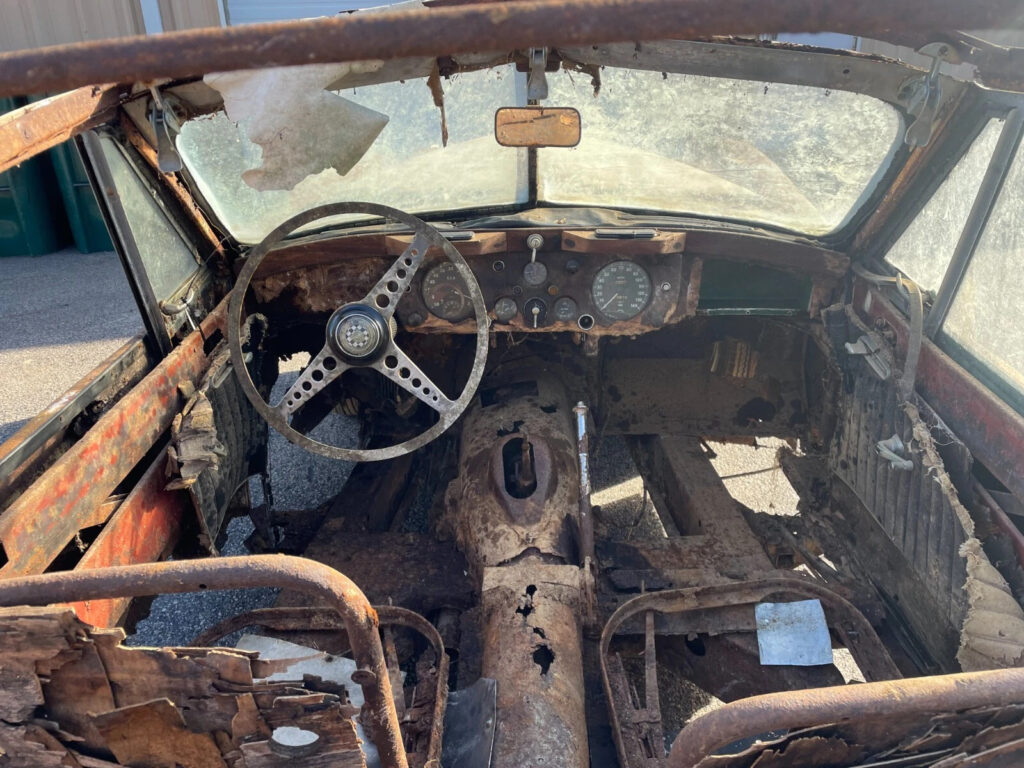 1955 Jaguar XK140MC Drop Head Coupe Convertible