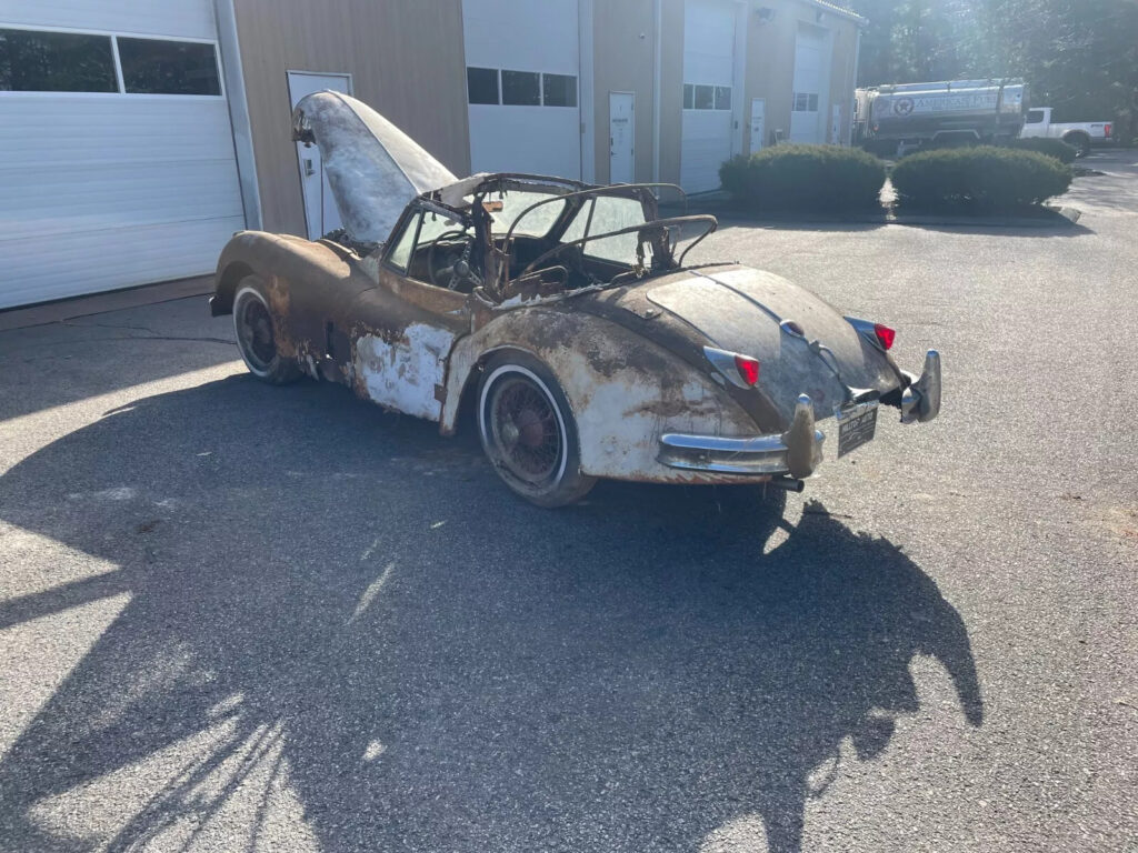 1955 Jaguar XK140MC Drop Head Coupe Convertible
