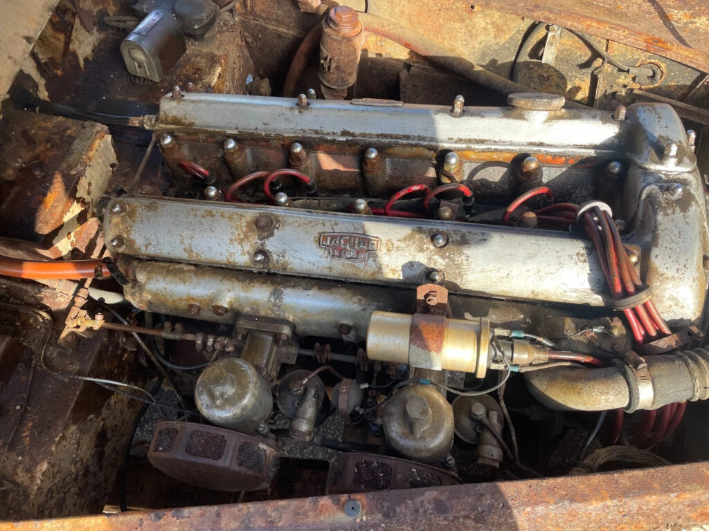 1955 Jaguar XK140MC Drop Head Coupe Convertible