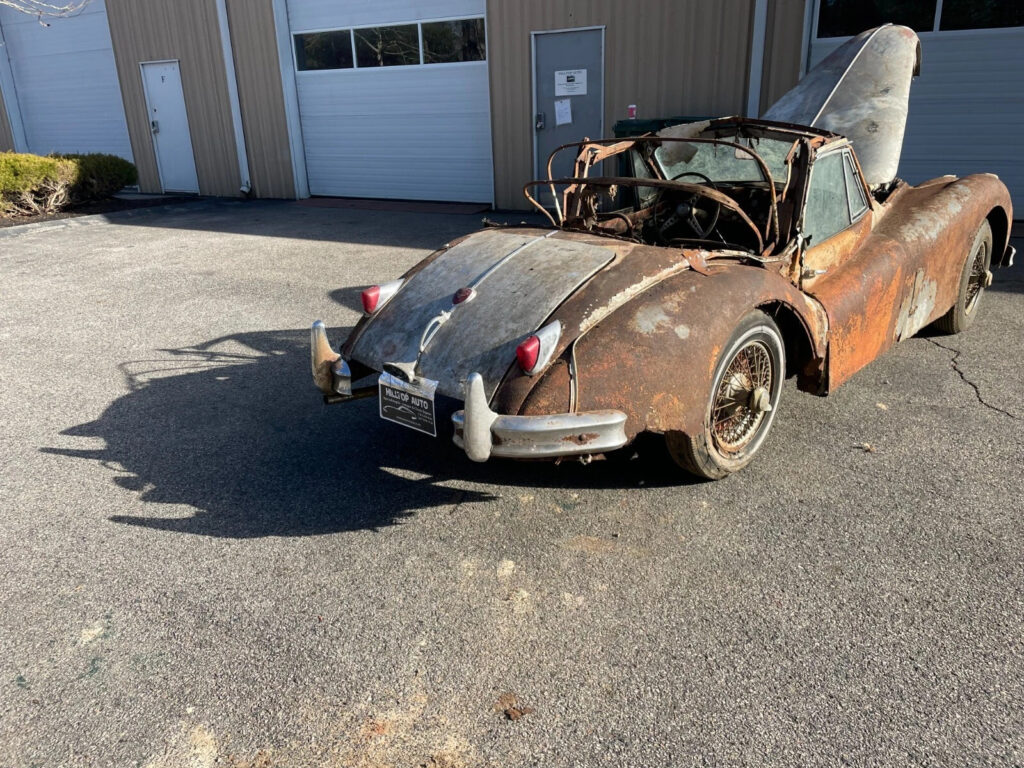 1955 Jaguar XK140MC Drop Head Coupe Convertible