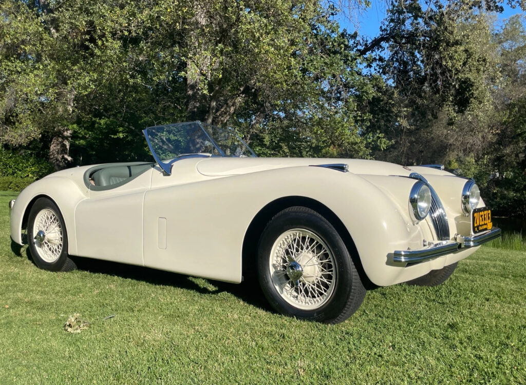 1952 Jaguar XK 120 OTS Rotisserie Restoration, Matching Numbers Beauty